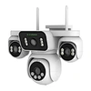 Multi-Lens 360 WiFi PTZ Camera with Auto Tracking